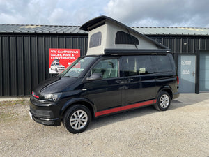 T6 SWB Trendline Campervan 2018 with air con - Black