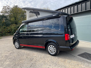 T6 SWB Trendline Campervan 2018 with air con - Black