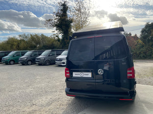 T6 SWB Trendline Campervan 2018 with air con - Black
