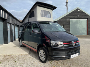 T6 SWB Trendline Campervan 2018 with air con - Black