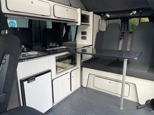 T6 SWB Trendline Campervan 2018 with air con - Black