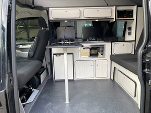 T6 SWB Trendline Campervan 2018 with air con - Black