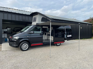 T6 SWB Trendline Campervan 2018 with air con - Black