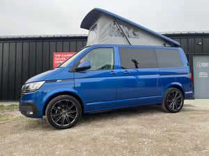 T6.1 Highline - CamperKing conversion 2024 Ravenna Blue SWB Le Mans Campervan