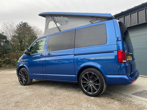 T6.1 Highline - CamperKing conversion 2024 Ravenna Blue SWB Le Mans Campervan