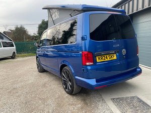 T6.1 Highline - CamperKing conversion 2024 Ravenna Blue SWB Le Mans Campervan