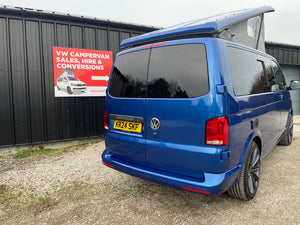 T6.1 Highline - CamperKing conversion 2024 Ravenna Blue SWB Le Mans Campervan