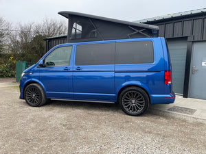T6.1 Highline Campervan 2021 (21 plate) - Ravenna Blue with LV-S Front splitter SC conversion