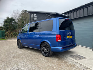 T6.1 Highline Campervan 2021 (21 plate) - Ravenna Blue with LV-S Front splitter SC conversion