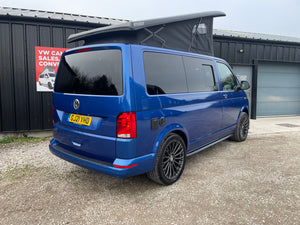 T6.1 Highline Campervan 2021 (21 plate) - Ravenna Blue with LV-S Front splitter SC conversion