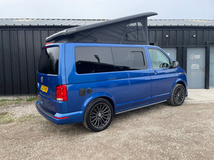 T6.1 Highline Campervan 2021 (21 plate) - Ravenna Blue with LV-S Front splitter SC conversion