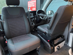 2024 T6.1 LWB - CamperKing conversion - Candy White & Ascot Grey Santorini Campervan