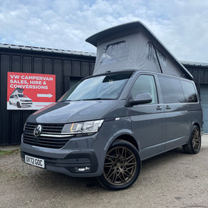 2022 VW Transporter T6.1 Pure Grey SWB Monte Carlo CamperKing Conversion