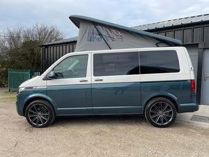 2022 VW Transporter T6.1 Candy White SWB St Tropez CamperKing Conversion