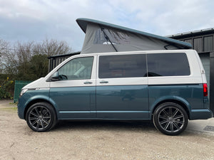 2022 VW Transporter T6.1 Candy White SWB St Tropez CamperKing Conversion