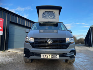 2024 VW Transporter T6.1 Pure Grey SWB Le Mans CamperKing Conversion