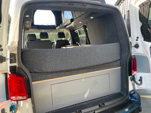 2020 VW Transporter T6.1 Candy White/blue SWB L-shape conversion