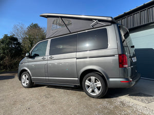 T6.1 Highline Campervan 2023 (23 plate) - Indium Grey with very low mileage RIB bed
