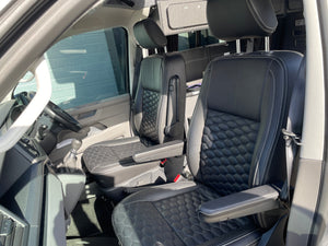 T6.1 Highline Campervan 2023 (23 plate) - Indium Grey with very low mileage RIB bed