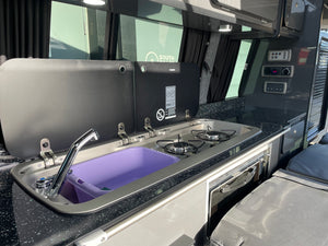 T6.1 Highline Campervan 2023 (23 plate) - Indium Grey with very low mileage RIB bed