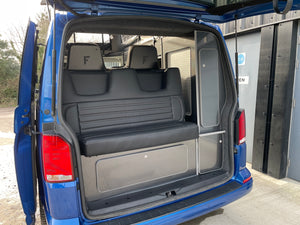 T6.1 Highline Campervan 2021 (21 plate) - Ravenna Blue with LV-S Front splitter SC conversion