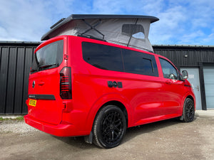 2025 VW Transporter T7 DSG Intensive Red SWB Freedom Campervan