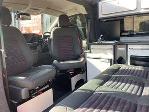 2025 VW Transporter T7 DSG Intensive Red SWB Freedom Campervan