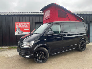 T6 Highline Campervan 2019 with Tailgate in Black - Automatic - low mileage