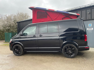 T6 Highline Campervan 2019 with Tailgate in Black - Automatic - low mileage