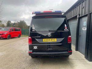 T6 Highline Campervan 2019 with Tailgate in Black - Automatic - low mileage