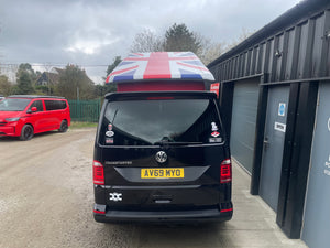 T6 Highline Campervan 2019 with Tailgate in Black - Automatic - low mileage