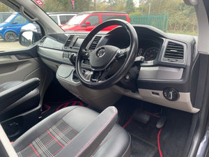 T6 Highline Campervan 2019 with Tailgate in Black - Automatic - low mileage