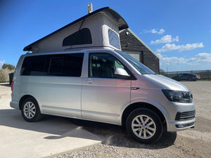 VW Highline T6 Campervan Silver 150bhp 6 speed manual