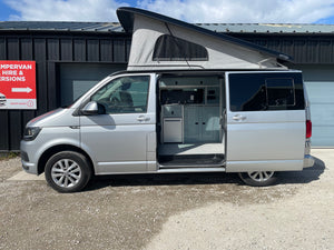 VW Highline T6 Campervan Silver 150bhp 6 speed manual