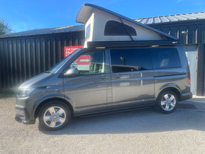T6.1 Highline Campervan 2022 (72 plate) - Auto DSG - Indium Grey with low mileage