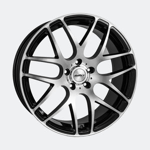 Calibre Exile-R alloy wheel in black polished