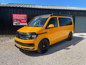 VW Highline T6 Campervan in Yellow