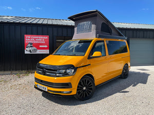 VW Highline T6 Campervan in Yellow