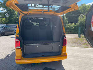 VW Highline T6 Campervan in Yellow