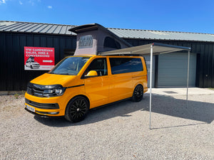 VW Highline T6 Campervan in Yellow