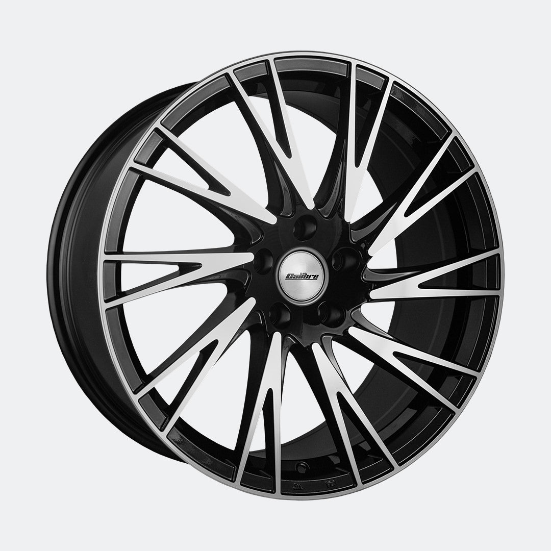 Calibre Storm alloy wheels in Black Polished