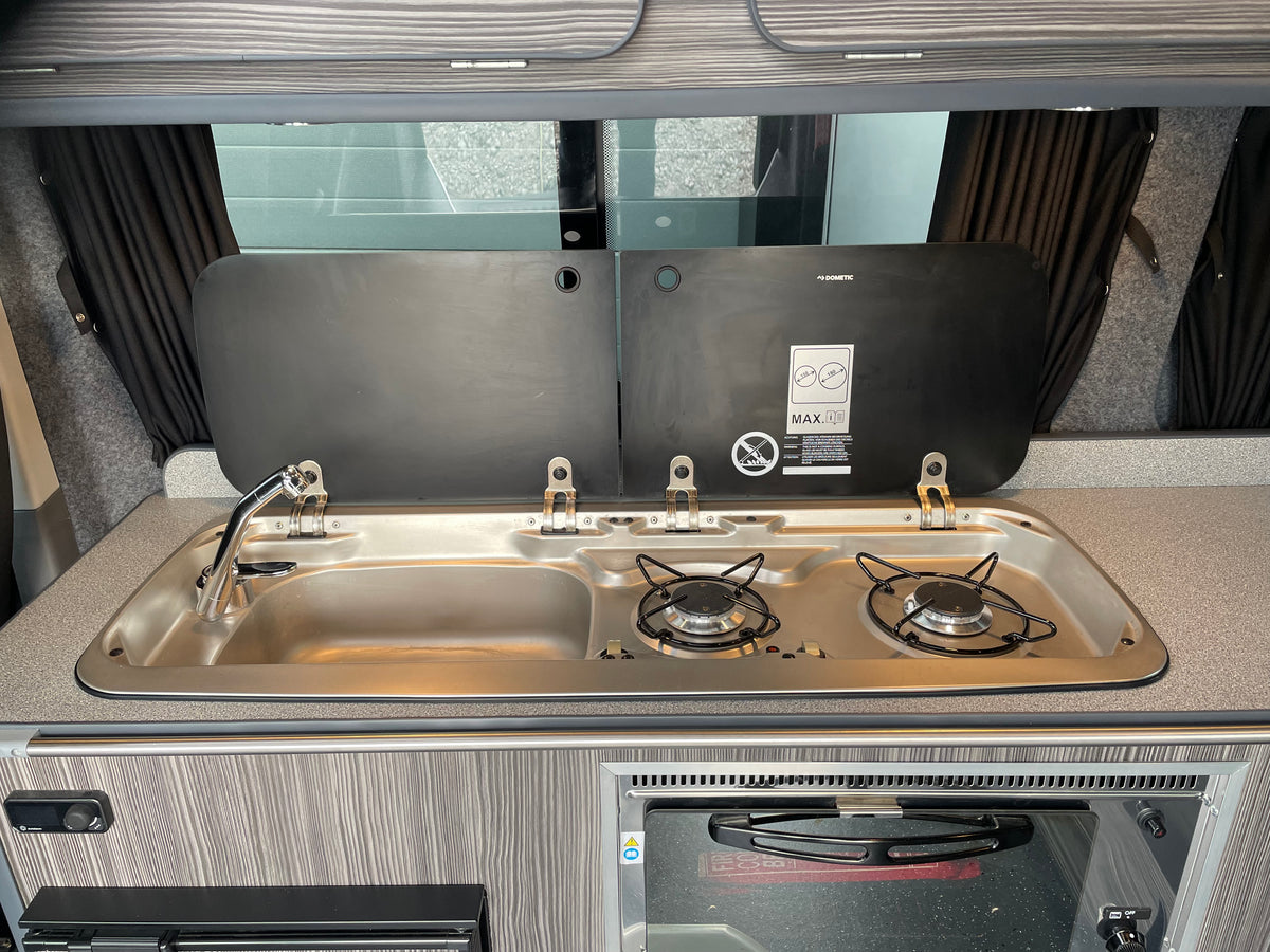 T6.1 Highline Campervan 2022 (72 plate) - Auto DSG - Indium Grey with low mileage