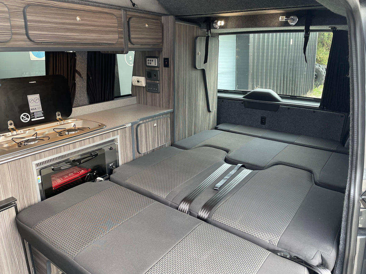 T6.1 Highline Campervan 2022 (72 plate) - Auto DSG - Indium Grey with low mileage