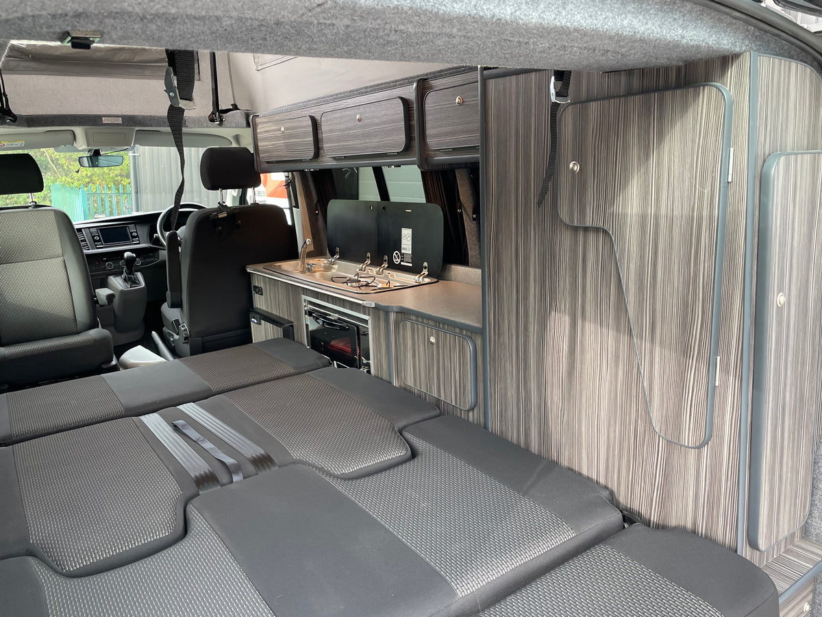 T6.1 Highline Campervan 2022 (72 plate) - Auto DSG - Indium Grey with low mileage