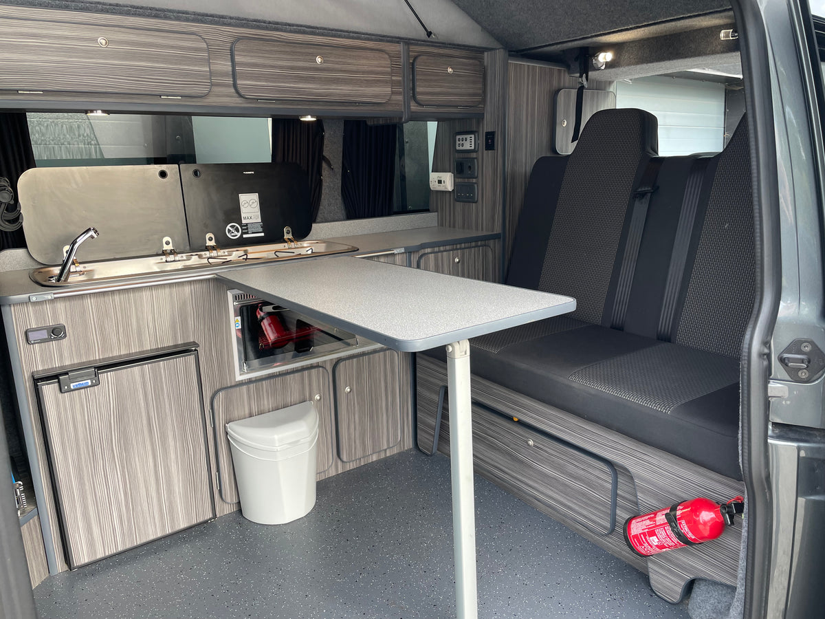 T6.1 Highline Campervan 2022 (72 plate) - Auto DSG - Indium Grey with low mileage