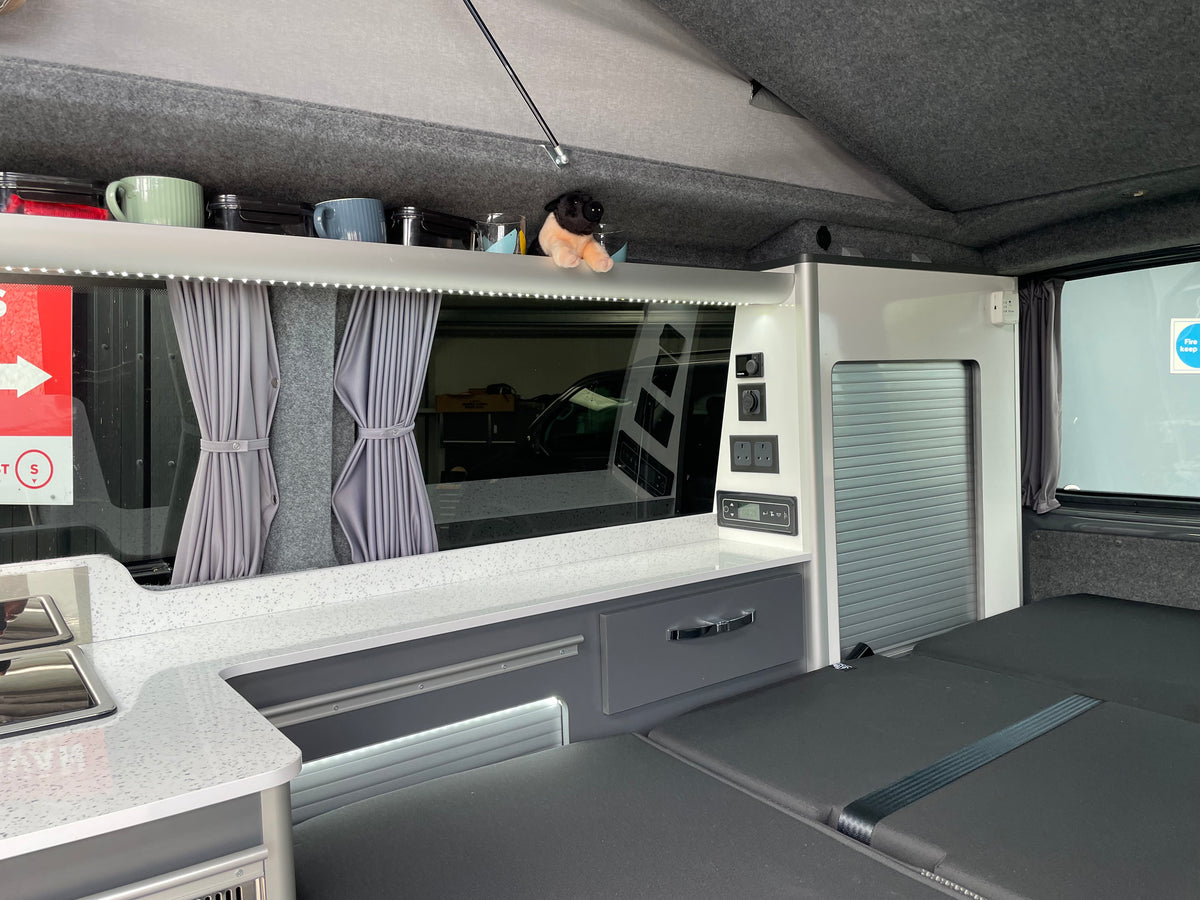 LWB T6.1 Campervan 2021 (70 plate) - Pure Grey with air con