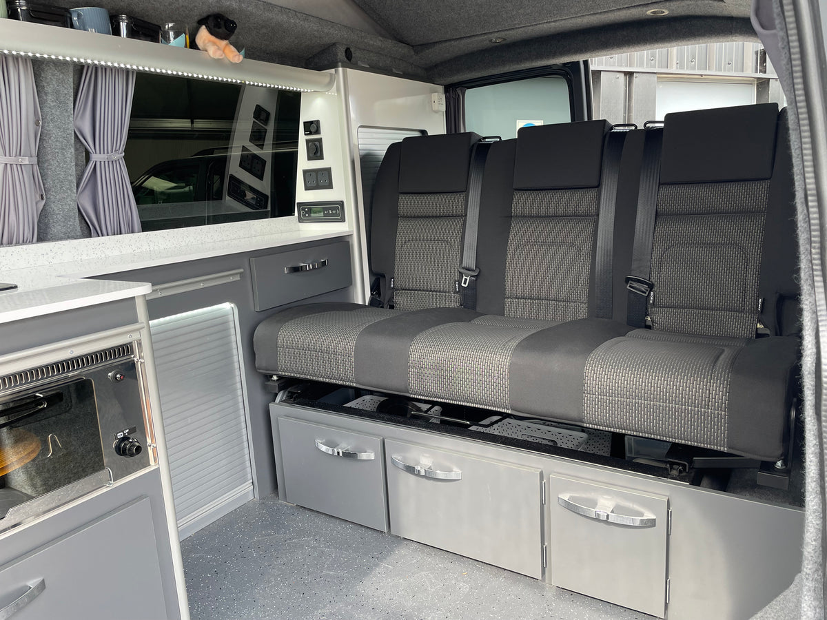 LWB T6.1 Campervan 2021 (70 plate) - Pure Grey with air con