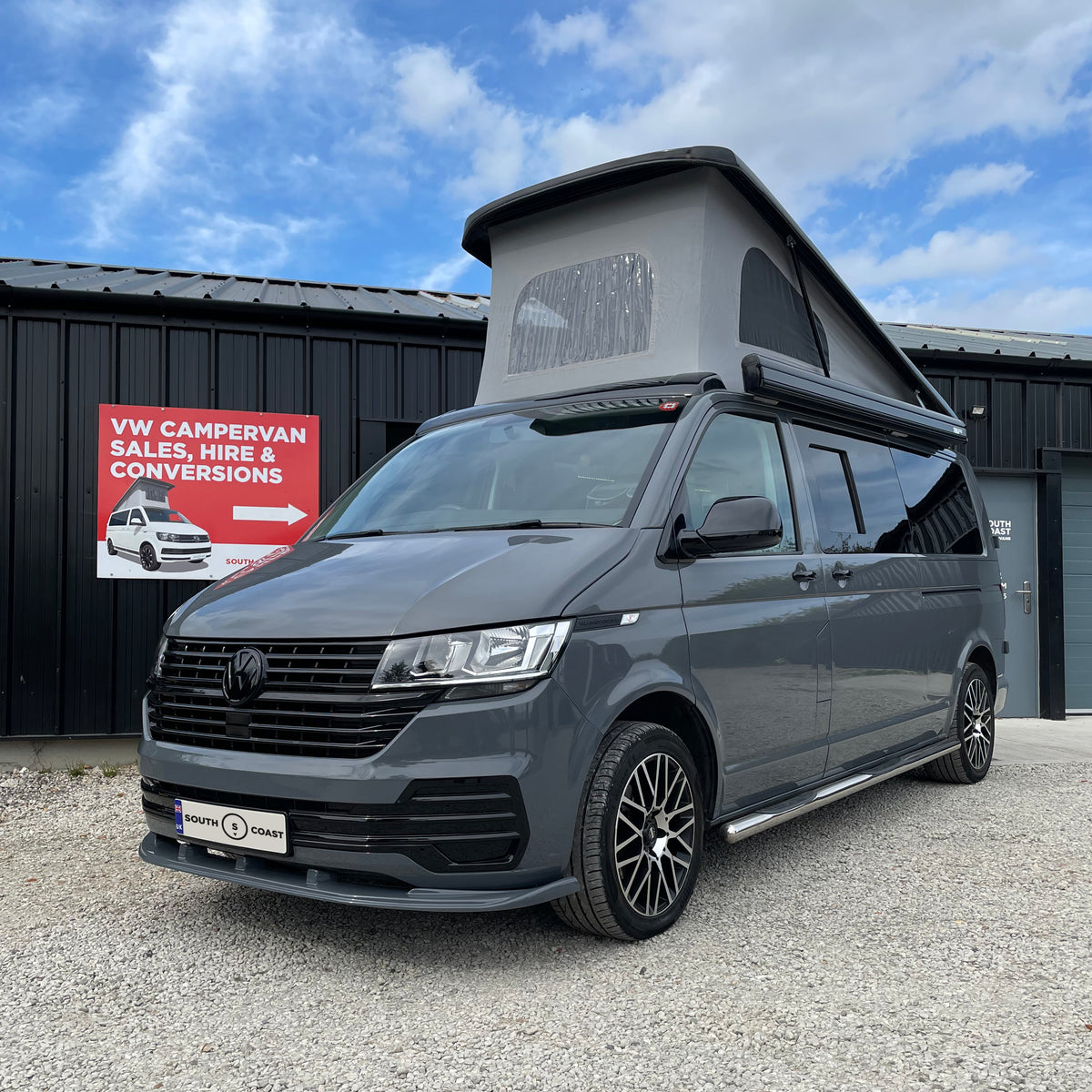 LWB T6.1 Campervan 2021 (70 plate) - Pure Grey with air con
