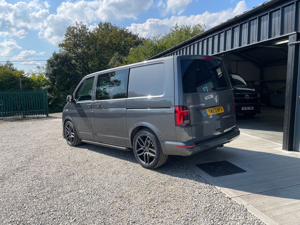Our Highline T6.1 SWB Kombi ex-Demo with LVS kit is for sale