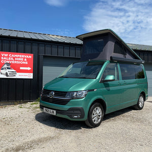 T6.1 Highline Campervan 2021 (21 plate) - Bay Leaf Green